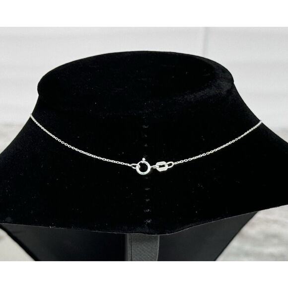 Sterling Silver Maligano Jasper Pendant 18” Italy Chain Necklace - Picture 6 of 10